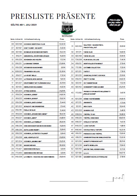 Präsentpreisliste2021_Titelbild Präsentpreisliste2021_Titelbild